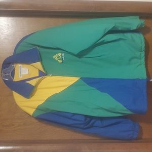 Vintage Scottsdale 2000 Jacket Mens L Blue Yellow Green